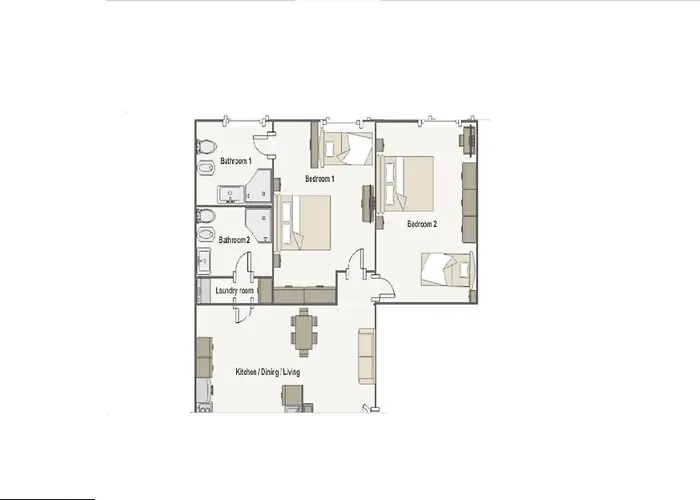 Apartment St. John 2br/2bth *